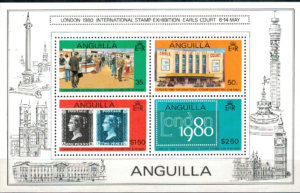 DZIEŃ ZNACZKA ANGUILLA MI.BL.29**