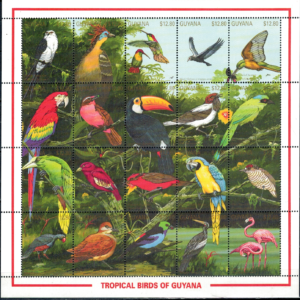 PTAKI GUJANA MI.ARK.3427-3446**