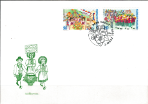 FDC EUROPA LIECHTENSTEIN MI.1165-1166