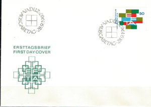 FDC PRZEMYSŁ LIECHTENSTEIN MI. 481