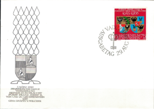 FDC HERBY LIECHTENSTEIN MI.496