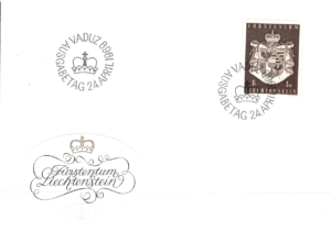 FDC HERB LIECHTENSTEIN MI.506