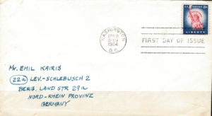 FDC STATUŁA WOLNOŚCI USA MI.663 NR1