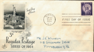 FDC STATUŁA WOLNOŚCI USA MI.656 NR1