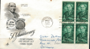 FDC SŁAWNI LUDZIE USA MI.702 NR1