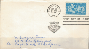 FDC ROCZNICA USA MI.742