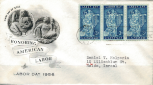 FDC DZIEŃ PRACY USA MI.704 NR2