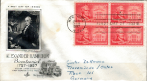 FDC SŁAWNI LUDZIE USA MI.708