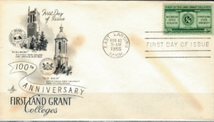 FDC POWSTANIE PIERWSZEJ UCZELNI ROLNICZEJ USA MI.685 NR1