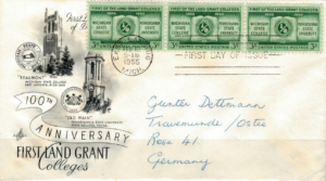 FDC POWSTANIE PIERWSZEJ UCZELNI ROLNICZEJ USA MI.685 NR2