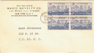 FDC ROCZNICA USA MI.619