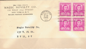 FDC SŁAWNI LUDZIE USA MI.600 NR1