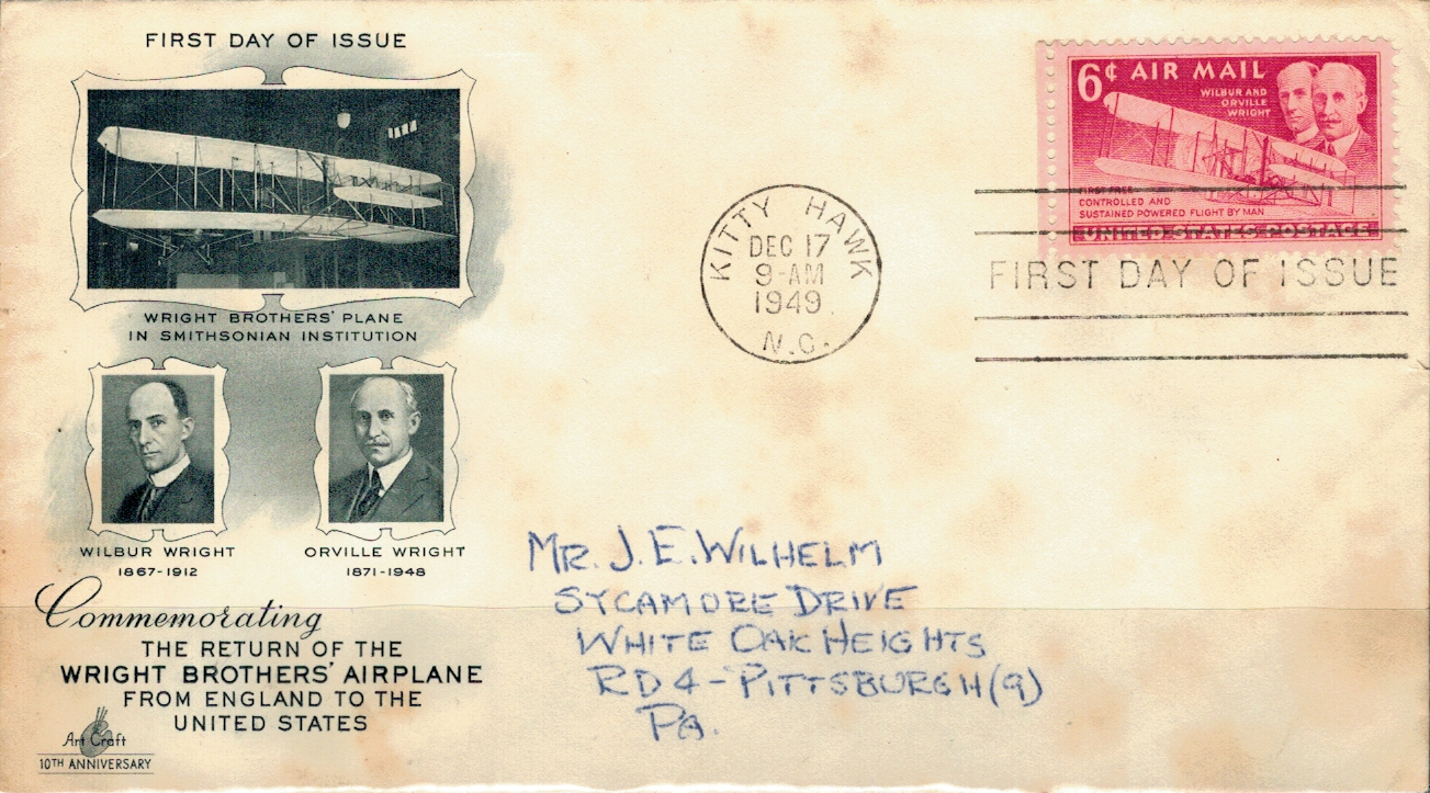 FDC LOTNICTWO USA MI.604