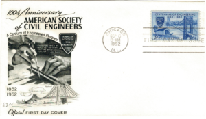 FDC STULECIE INŻYNIERII USA MI.631 NR1