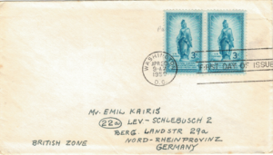 FDC POMNIK USA MI.607 NR2