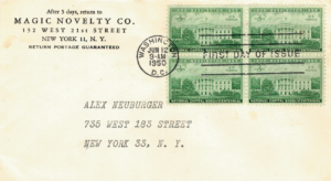 FDC BIAŁY DOM USA MI.608