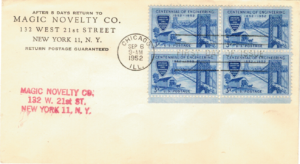 FDC STULECIE INŻYNIERII USA MI.631 NR2