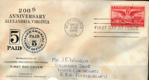 FDC ROCZNICA USA MI.597 NR3