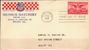 FDC ROCZNICA USA MI.597 NR4