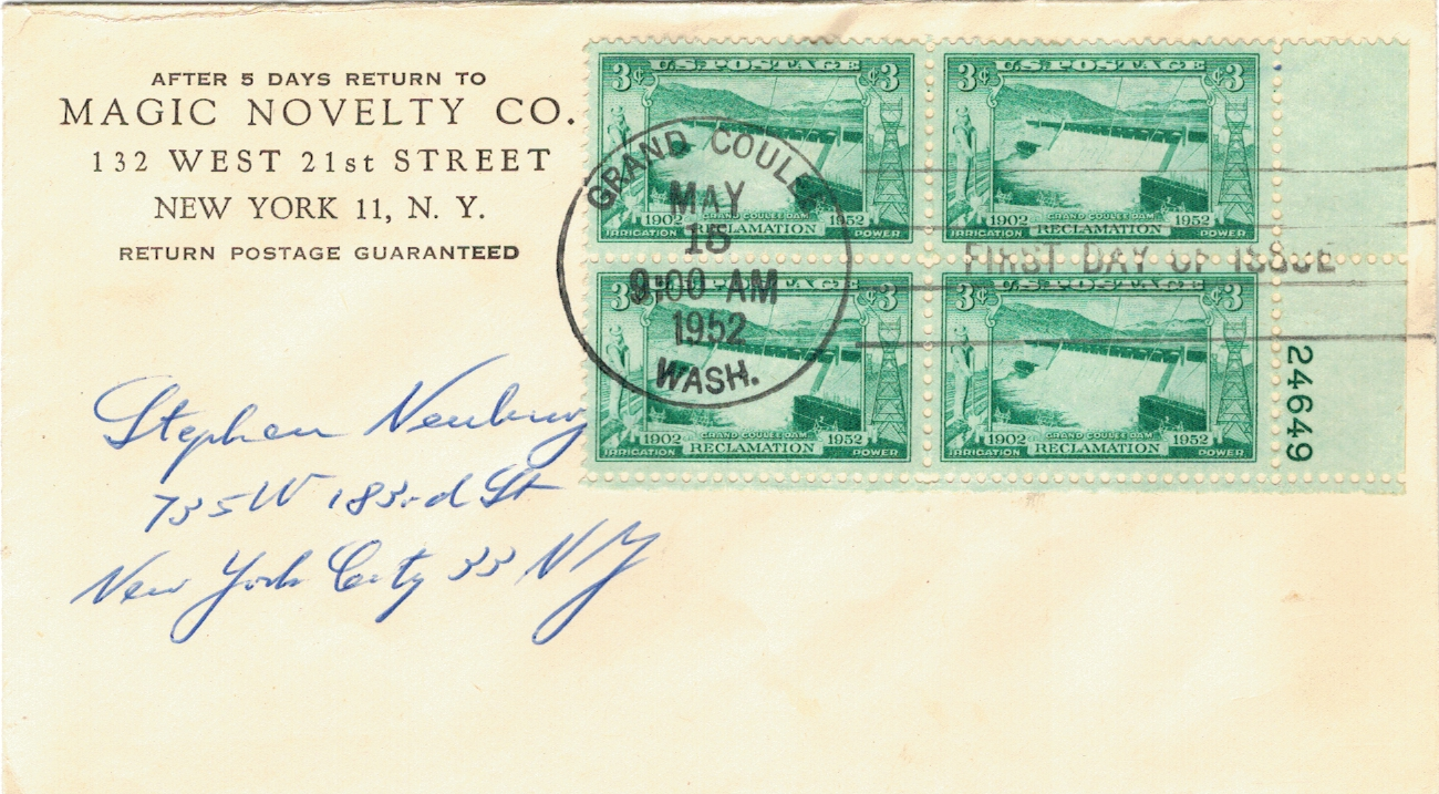 FDC ELEKTROWNIA WODNA USA MI.628 NR2