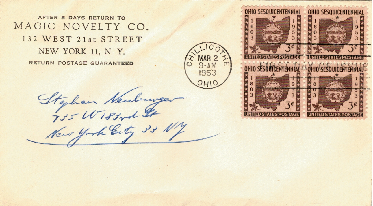 FDC ROCZNICA USA MI.637 NR3