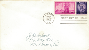 FDC STATUŁA WOLNOŚCI USA MI.656 NR7