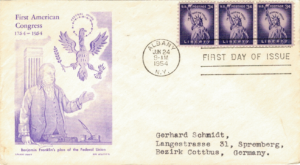 FDC STATUŁA WOLNOŚCI USA MI.656 NR3