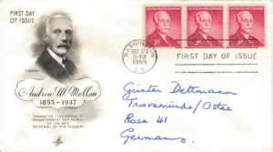 FDC SŁAWNI LUDZIE USA MI.693 NR2