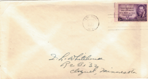 FDC SŁAWNI LUDZIE USA MI.554