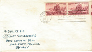 FDC ROCZNICA WYPRAWY USA MI.679 NR2