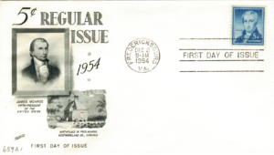 FDC SŁAWNI LUDZIE USA MI.659 NR3