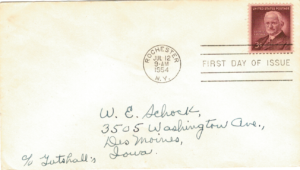 FDC SŁAWNI LUDZIE USA MI.678 NR4