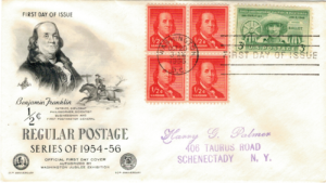 FDC SŁAWNI LUDZIE USA MI.650 NR3