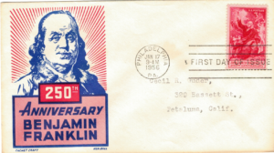 FDC SŁAWNI LUDZIE USA MI.694 NR4