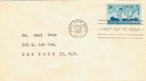 FDC MARYNISTYKA USA MI.690 NR3