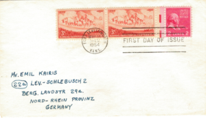 FDC PIONIERSKIE WOZY USA MI.677 NR3