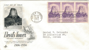 FDC WIEŻA DIABŁA USA MI.706 NR2