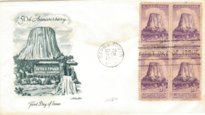 FDC WIEŻA DIABŁA USA MI.706 NR1