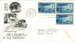 FDC DZIEŃ DZIECKA USA MI.707 NR3