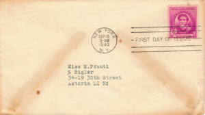 FDC SŁAWNI LUDZIE USA MI.482 NR1