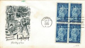 FDC DZIEŃ PRACY USA MI.704 NR3