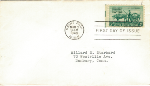 FDC ROLNICTWO USA MI.594 NR1