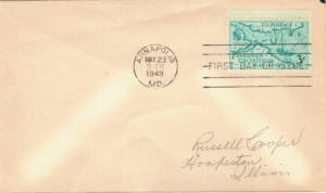 FDC MARYNISTYKA USA MI.598 NR1