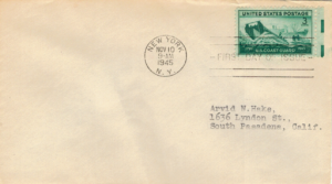 FDC STRAŻ PRZYBRZEŻNA USA MI.541