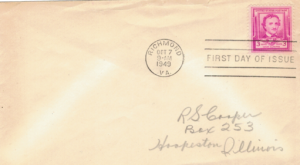 FDC SŁAWNI LUDZIE USA MI.600 NR2