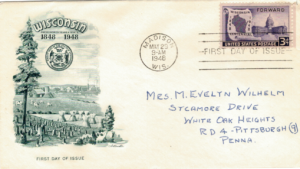 FDC ROCZNICA USA MI.569 NR1