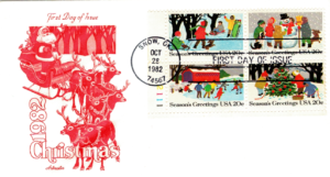 FDC BOŻE NARODZENIE USA MI.1607-1610 NR2