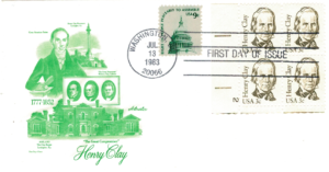 FDC SŁAWNI LUDZIE USA MI.1643