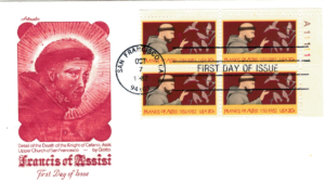 FDC FRANCISZEK Z ASYŻU USA MI.1604 NR2