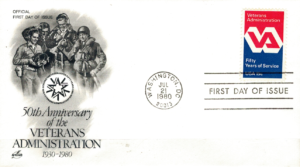 FDC ADMINISTRACJA WETERANÓW USA MI.1432 NR1